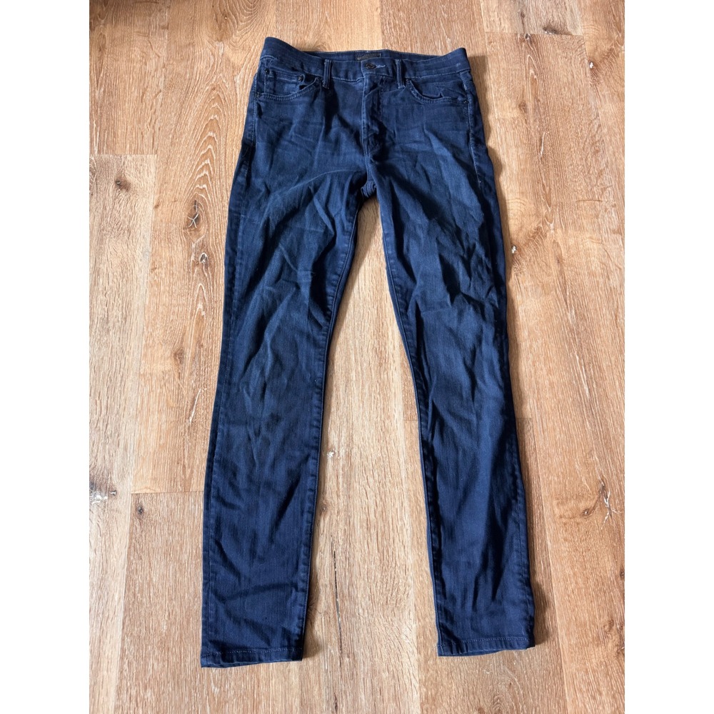 MOTHER Dark Blue High‎ Waisted Looker Skinny Jeans Untouched Size 27